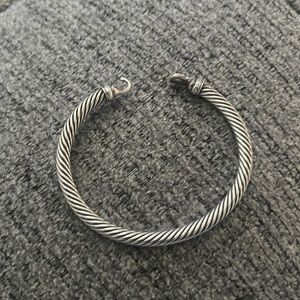 David Yurman Buckle Bracelet w Diamonds